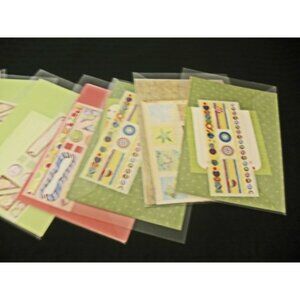 Lot of 28  Creative Memories TTY Page Completion Kits, Stickers, etc ALL NIP